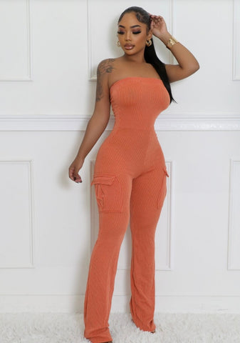 Comfy Cargo Jumpsuit