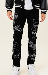 Chalkboard Slim Fit Denims (SHIPS 11/1) (SHIPS 11/1)