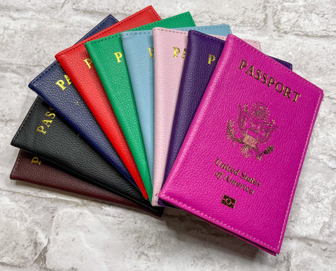 Vibrant Passport Covers