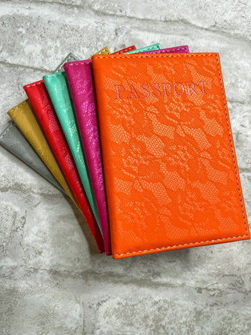 Lace Passport Cover