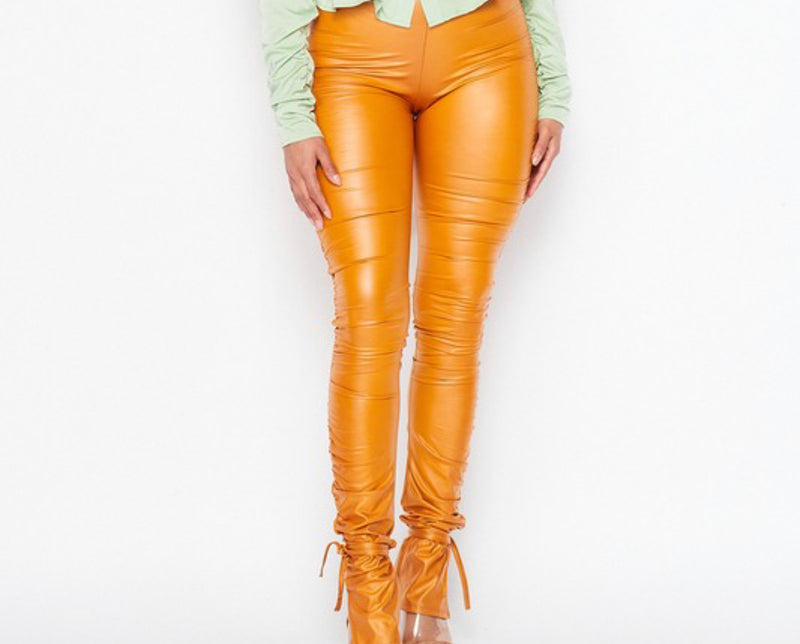 Honey Dijon Faux Leather Pants