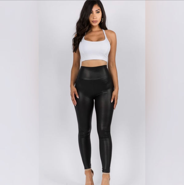 Faux Leather Leggings – Luxx Label