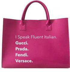 “I Speak Fluent” Luxx Tote Bag