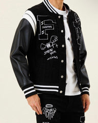 Chalk Board Varsity Jacket